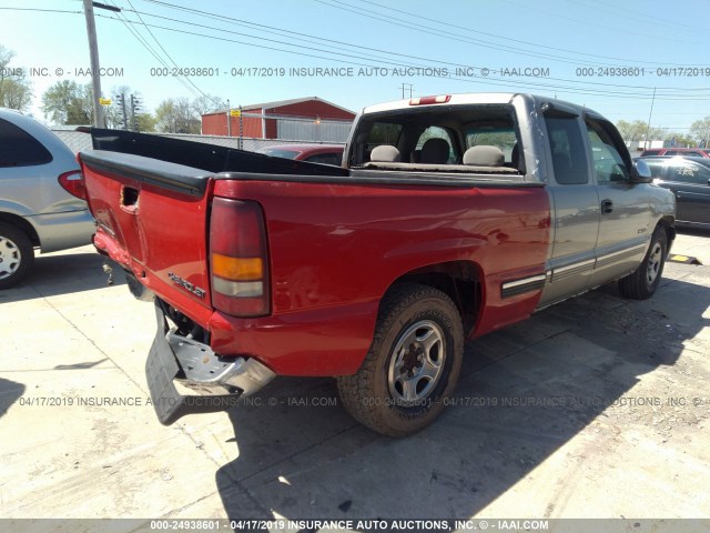 1GCEC19VXYZ277814 - 2000 CHEVROLET SILVERADO C1500 GOLD photo 4