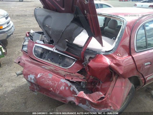 1LNHM97V3YY909176 - 2000 LINCOLN CONTINENTAL  BURGUNDY photo 6