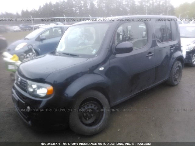 JN8AZ2KRXCT254758 - 2012 NISSAN CUBE S/SL/KROM BLACK photo 2