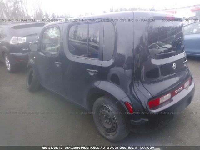 JN8AZ2KRXCT254758 - 2012 NISSAN CUBE S/SL/KROM BLACK photo 3