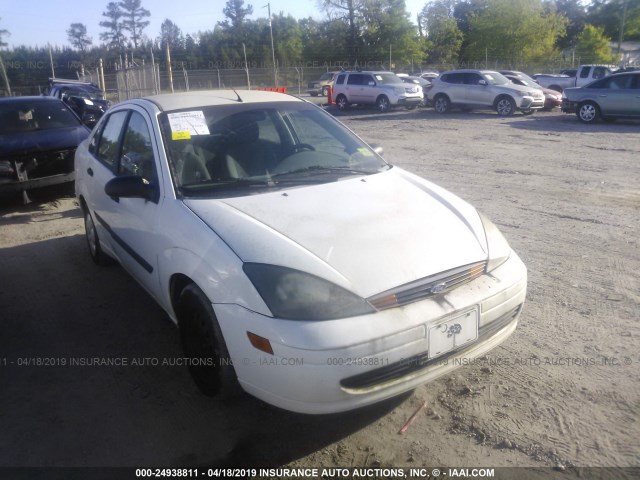 1FAFP33P23W249715 - 2003 FORD FOCUS LX WHITE photo 1