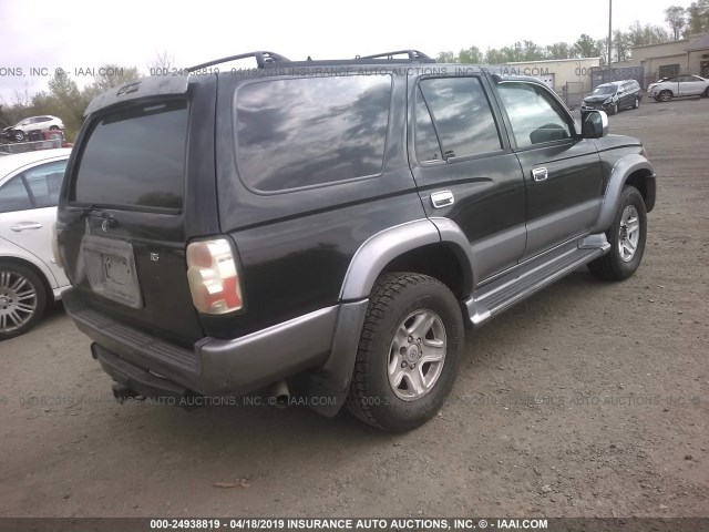 JT3HN86R0Y0266532 - 2000 TOYOTA 4RUNNER SR5 BLACK photo 4