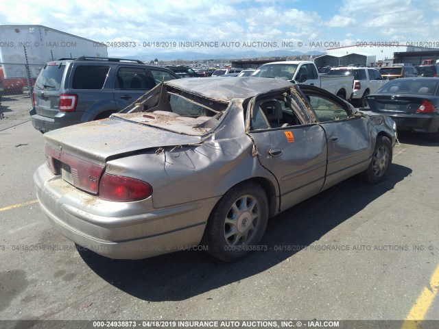 2G4WB52K631297909 - 2003 BUICK REGAL LS BROWN photo 4