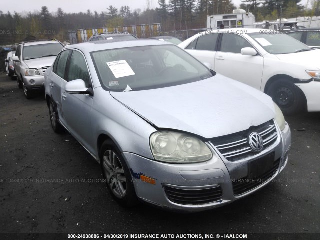 3VWDF71K56M627238 - 2006 VOLKSWAGEN JETTA 2.5L LEATHER SILVER photo 1