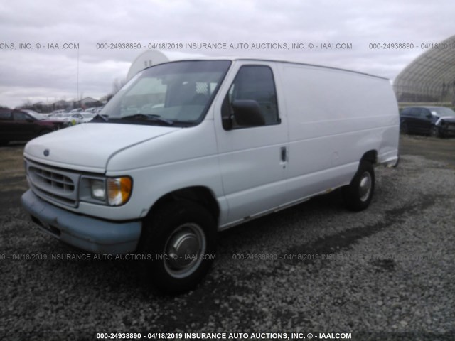 1FTPS2426WHB44372 - 1998 FORD ECONOLINE E250 SUPER DUTY VAN WHITE photo 2