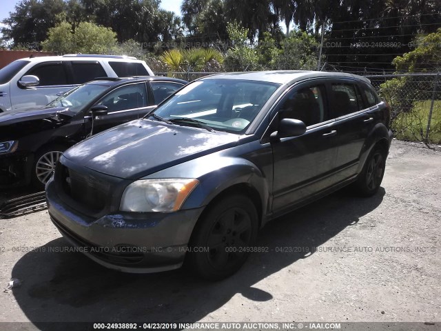 1B3HB48B07D212878 - 2007 DODGE CALIBER SXT Dark Blue photo 2