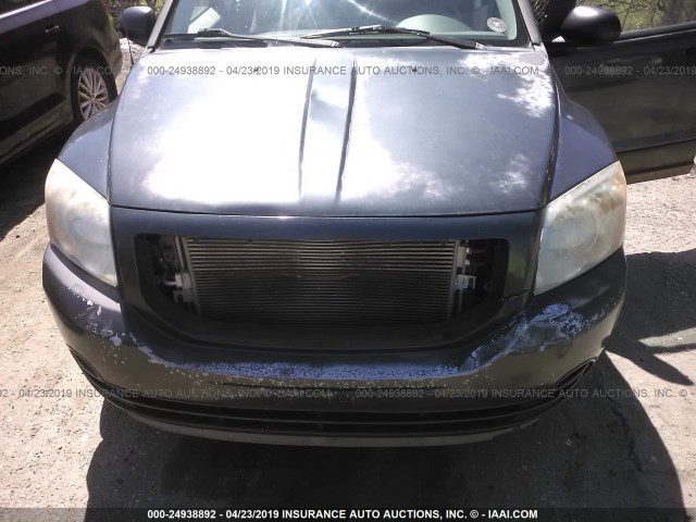 1B3HB48B07D212878 - 2007 DODGE CALIBER SXT Dark Blue photo 6