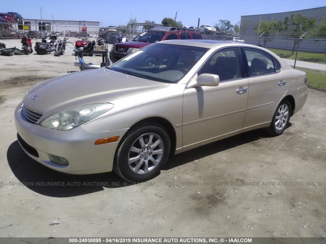 JTHBF30G820051950 - 2002 LEXUS ES 300 TAN photo 2