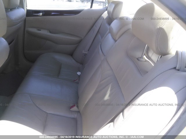 JTHBF30G820051950 - 2002 LEXUS ES 300 TAN photo 8