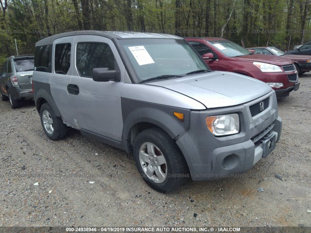 5J6YH28543L032020 - 2003 HONDA ELEMENT EX SILVER photo 1