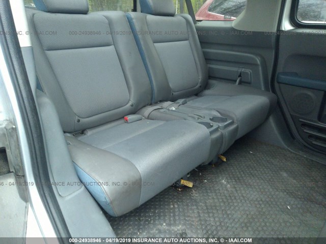 5J6YH28543L032020 - 2003 HONDA ELEMENT EX SILVER photo 8