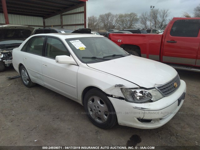 4T1BF28B04U374952 - 2004 TOYOTA AVALON XL/XLS WHITE photo 1