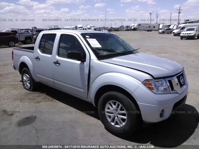 1N6AD0ER9KN701767 - 2019 NISSAN FRONTIER S/SV/SL/DESERT RUNNER SILVER photo 1