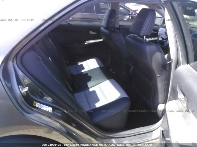 4T1BF1FK3EU863781 - 2014 TOYOTA CAMRY L/SE/LE/XLE 灰色 照片 8