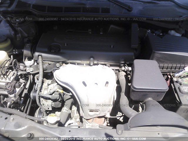 4T1BE46K09U312038 - 2009 TOYOTA CAMRY SE/LE/XLE GRAY photo 10