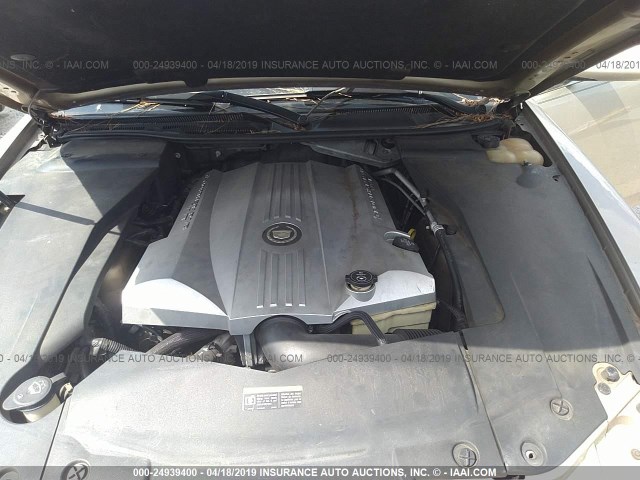 1G6DC67A550145880 - 2005 CADILLAC STS GOLD photo 10