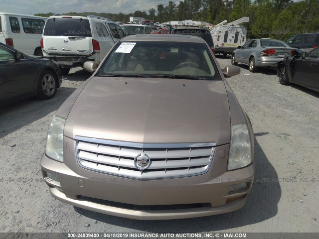1G6DC67A550145880 - 2005 CADILLAC STS GOLD photo 6