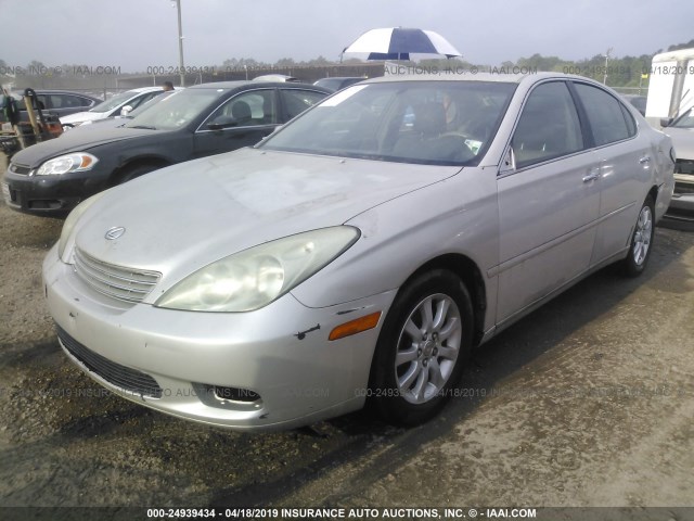 JTHBF30G125015732 - 2002 LEXUS ES 300 GOLD photo 2