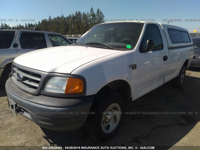 2FTRF18W74CA16778 - 2004 FORD F-150 HERITAGE CLASSIC WHITE photo 2