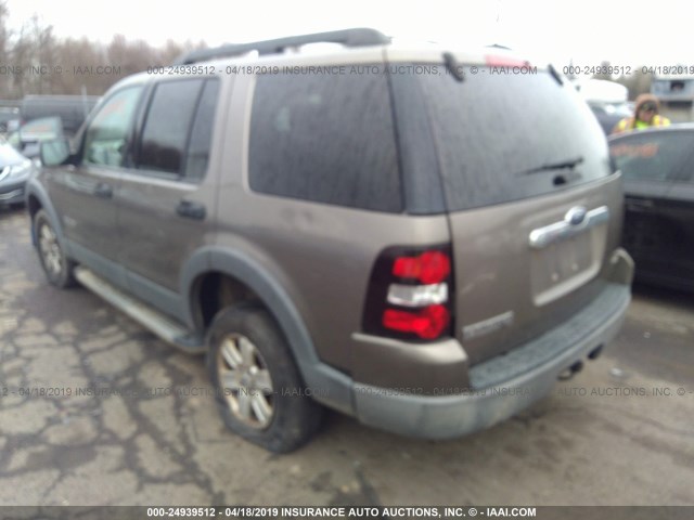 1FMEU73E46UA36281 - 2006 FORD EXPLORER XLT BROWN photo 6