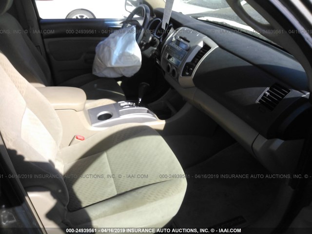 5TETX22NX9Z641960 - 2009 TOYOTA TACOMA ACCESS CAB ყავისფერი ფოტო 5