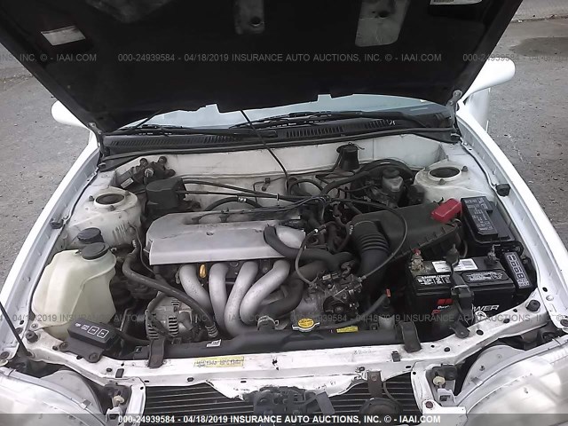 1NXBR18E5WZ091459 - 1998 TOYOTA COROLLA VE/CE/LE 白色 照片 10