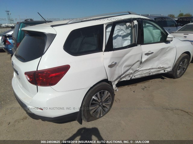 5N1DR2MN4HC908515 - 2017 NISSAN PATHFINDER S/SV/SL/PLATINUM WHITE photo 6