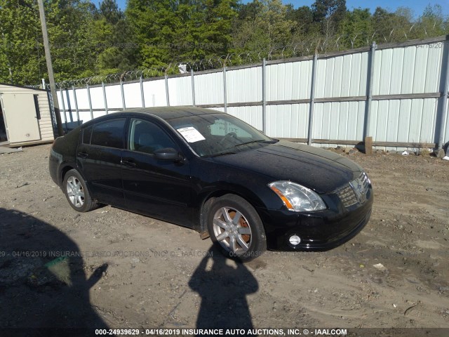 1N4BA41E55C801154 - 2005 NISSAN MAXIMA SE/SL BLACK photo 1