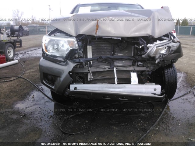 5TFTX4CN6CX021017 - 2012 TOYOTA TACOMA ACCESS CAB ყავისფერი ფოტო 6