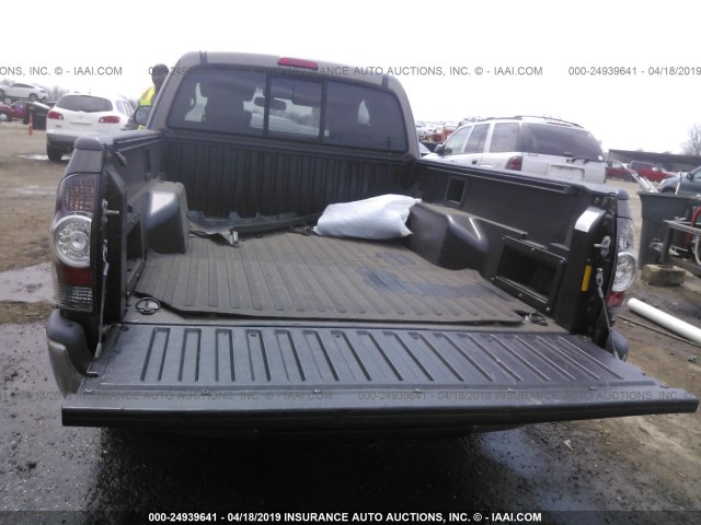 5TFTX4CN6CX021017 - 2012 TOYOTA TACOMA ACCESS CAB BROWN photo 8