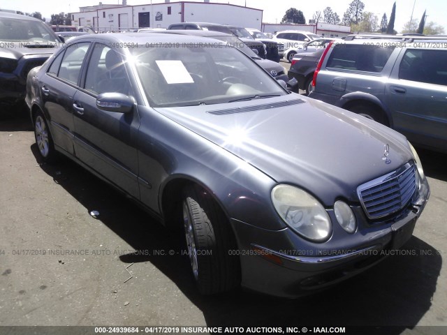 WDBUF56J26A973086 - 2006 MERCEDES-BENZ E 350 GRAY photo 1