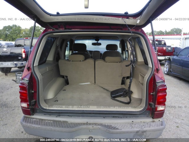 1FMYU60E53UA69992 - 2003 FORD EXPLORER SPORT RED photo 8