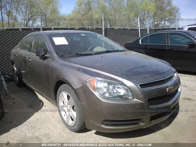 1G1ZB5E14BF153716 - 2011 CHEVROLET MALIBU LS BROWN photo 1