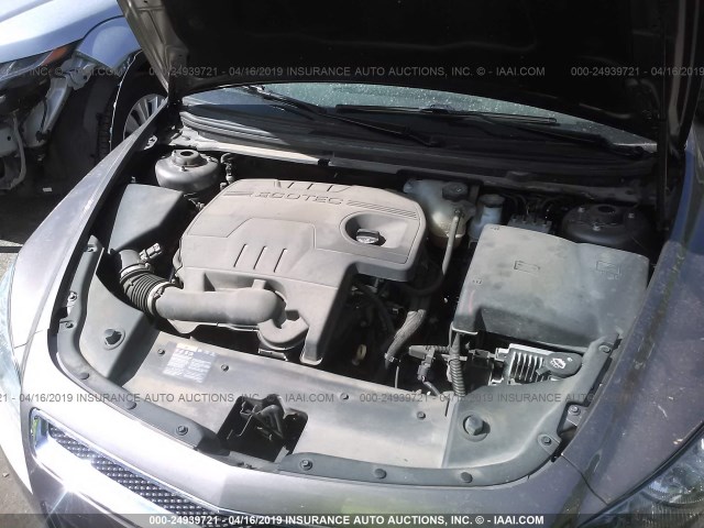 1G1ZB5E14BF153716 - 2011 CHEVROLET MALIBU LS BROWN photo 10