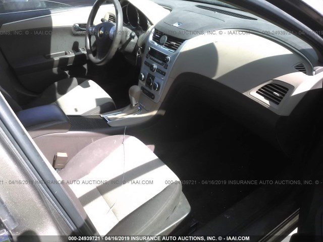 1G1ZB5E14BF153716 - 2011 CHEVROLET MALIBU LS BROWN photo 5