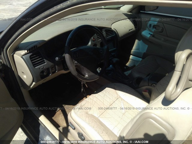 2G1WX15KX19240856 - 2001 CHEVROLET MONTE CARLO SS იასამნისფერი ფოტო 5