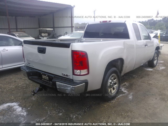 1GTEC19C98Z138899 - 2008 GMC SIERRA C1500 TAN photo 4