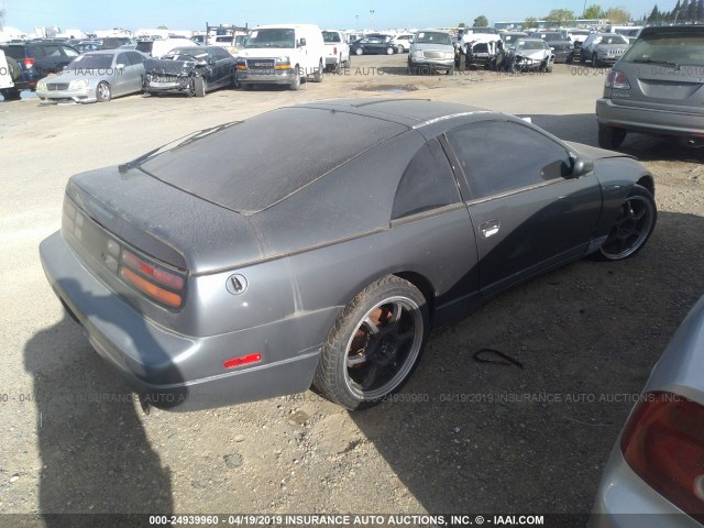 JN1RZ26H6NX521893 - 1992 NISSAN 300ZX 2+2 BLACK photo 4