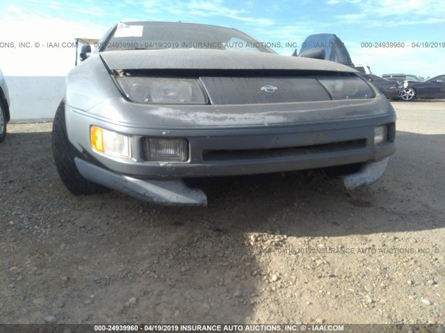 JN1RZ26H6NX521893 - 1992 NISSAN 300ZX 2+2 BLACK photo 6