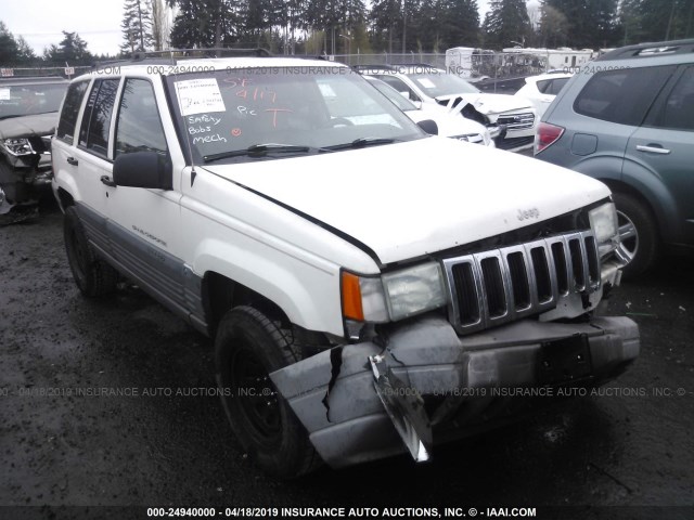 1J4GZ58S8VC747109 - 1997 JEEP GRAND CHEROKEE LAREDO/TSI WHITE photo 1