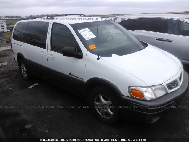 1GMDV23E05D100407 - 2005 PONTIAC MONTANA WHITE photo 1