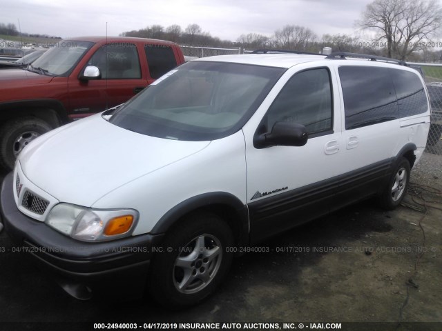 1GMDV23E05D100407 - 2005 PONTIAC MONTANA WHITE photo 2