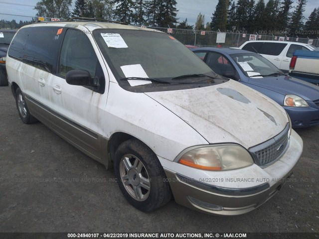 2FMZA53461BA64202 - 2001 FORD WINDSTAR SEL WHITE photo 1