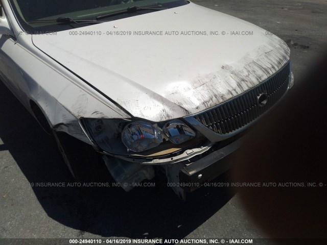 4T1BF28B7YU066070 - 2000 TOYOTA AVALON XL/XLS WHITE photo 6