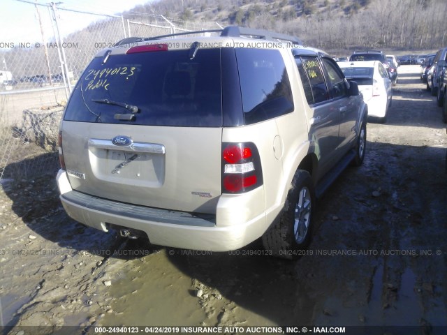 1FMEU73E47UA53342 - 2007 FORD EXPLORER XLT TAN photo 4