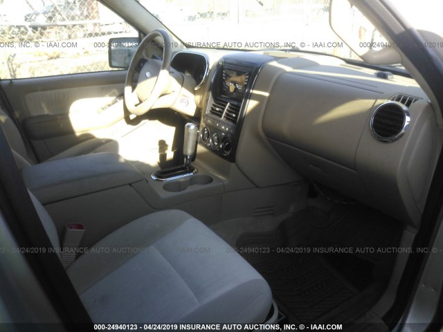 1FMEU73E47UA53342 - 2007 FORD EXPLORER XLT TAN photo 5