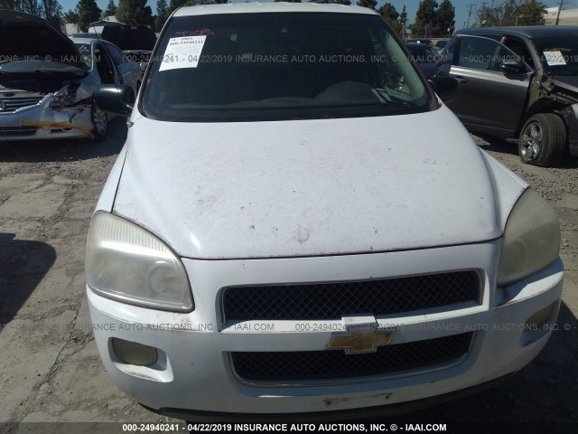 1GNDV23147D117805 - 2007 CHEVROLET UPLANDER LS WHITE photo 6