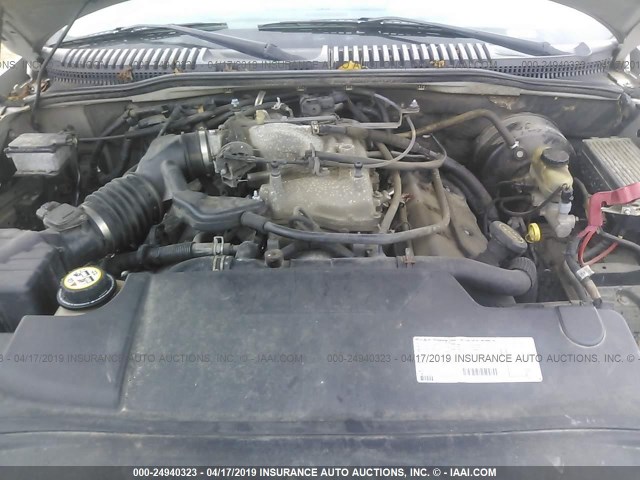 5LMEU68HX3ZJ21733 - 2003 LINCOLN AVIATOR 棕色 照片 10