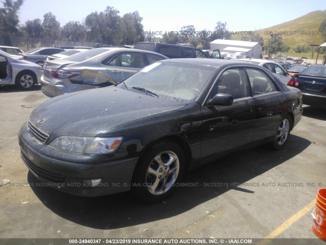 JT8BF28G2Y5081813 - 2000 LEXUS ES 300 BLACK photo 2