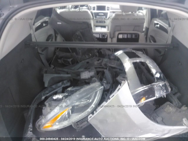 4JGDA2EB6DA192881 - 2013 MERCEDES-BENZ ML 350 BLUETEC SILVER photo 8